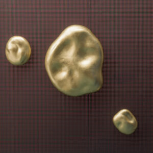 Stone Collection foglia oro/argento