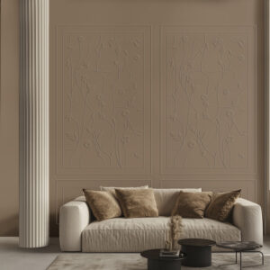 Boiserie Flowers - 3D